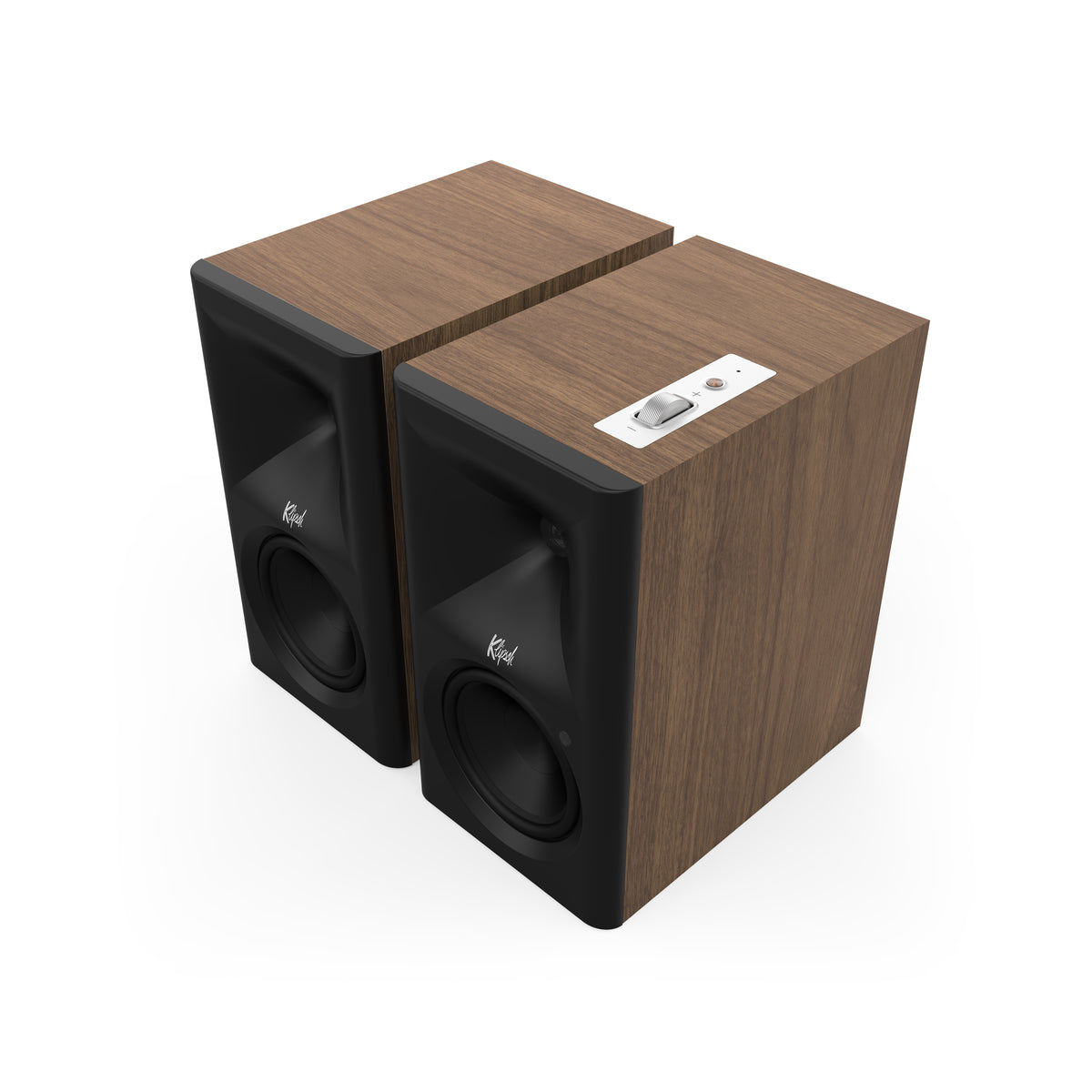 Klipsch The Fives II Walnut Klipsch The Fives WN HeroR Grille Off