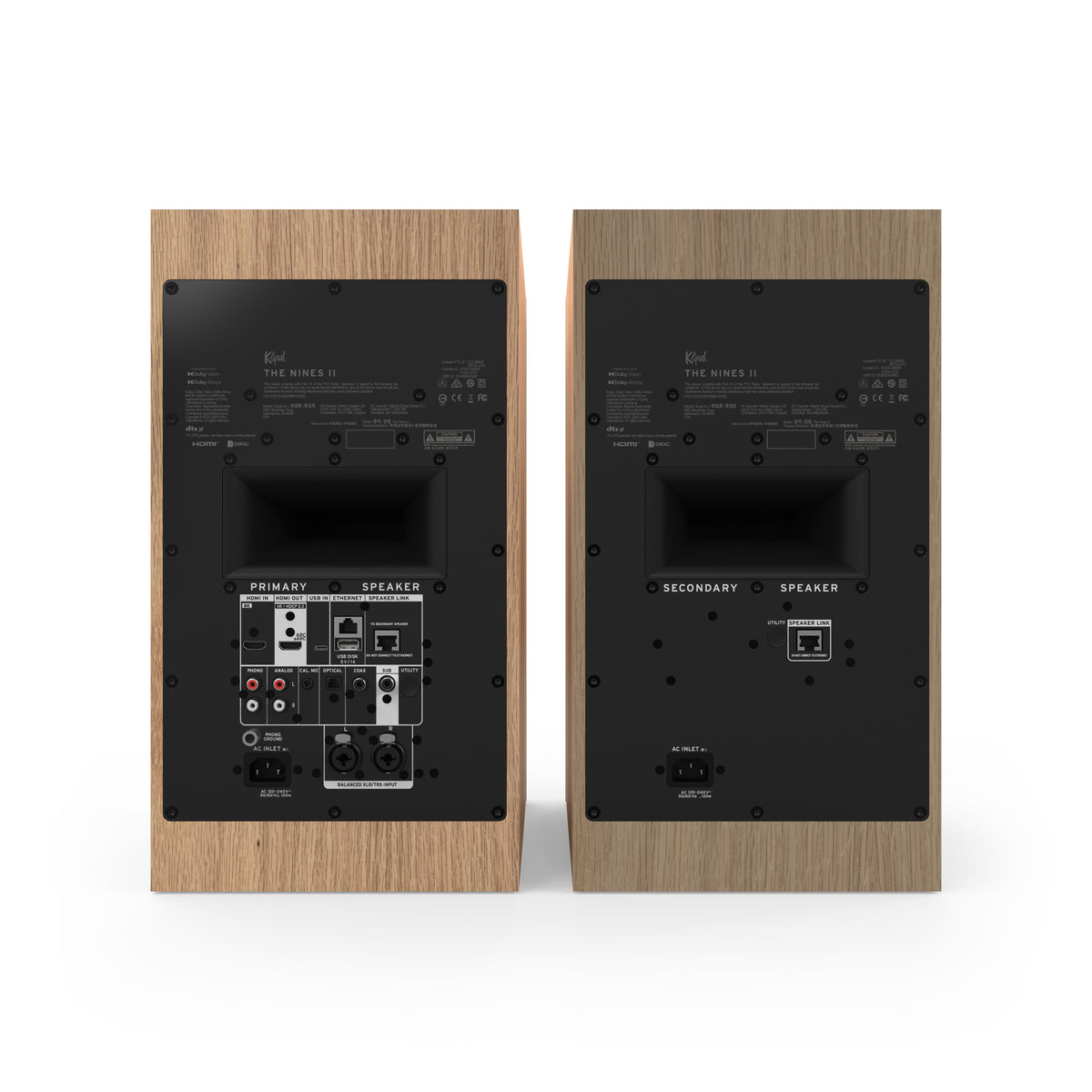 Klipsch The Nines II Red Oak Klipsch The Nines RO Back