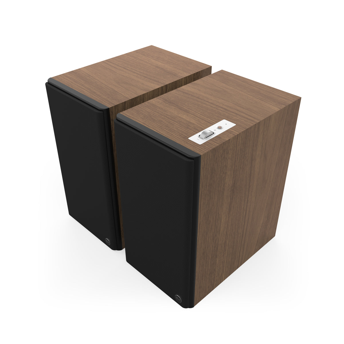 Klipsch The Nines II Walnut Klipsch The Nines WN HeroR Grille On