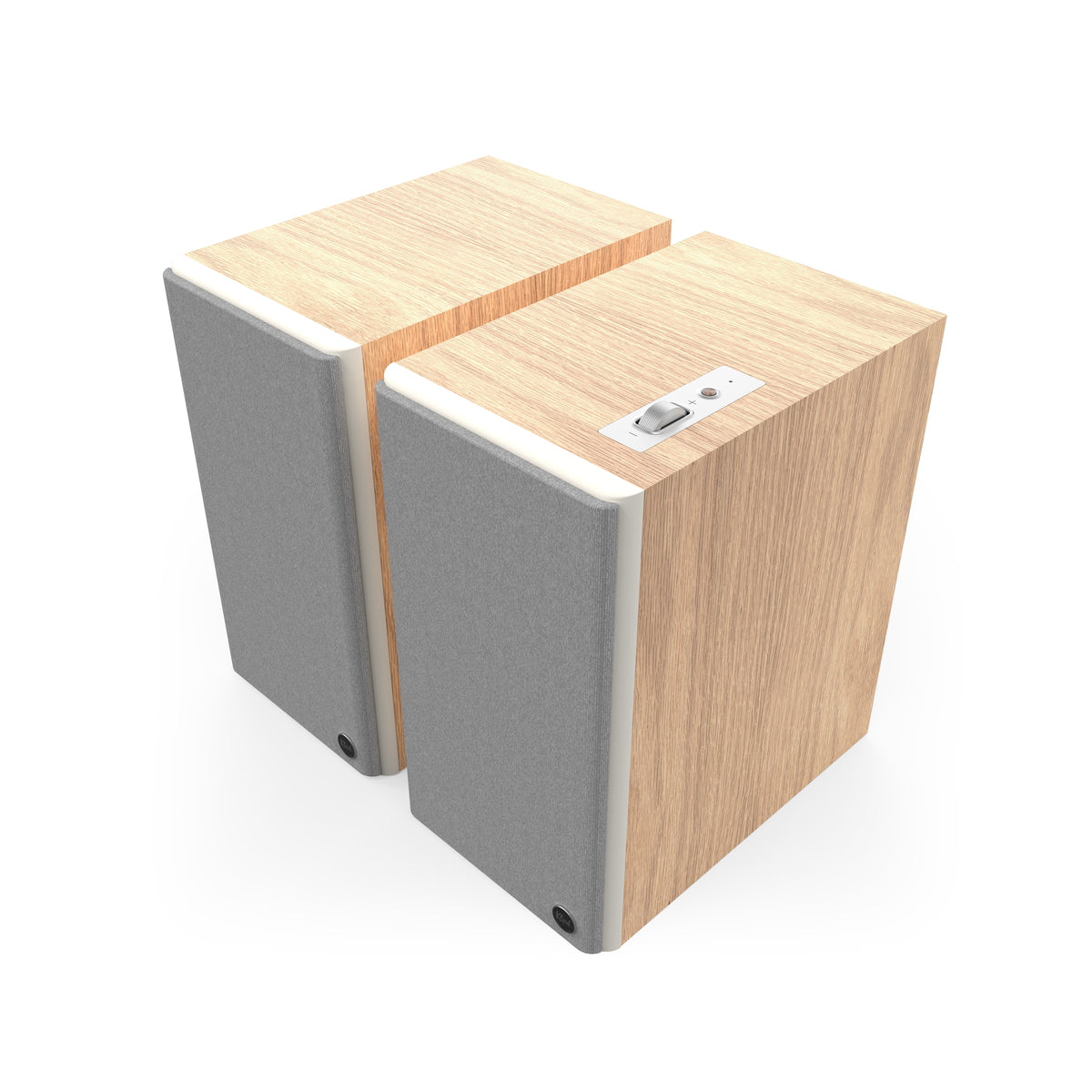 Klipsch The Sevens II Red Oak Klipsch The Sevens RO HeroR Grille On