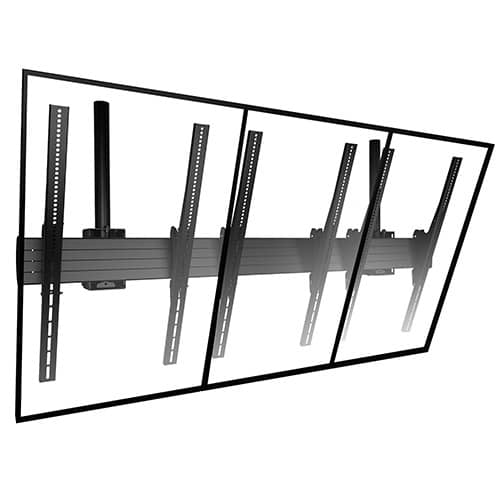 Chief LCM3X1UP CEILING MOUNT, 3 WIDE, PORTRAIT