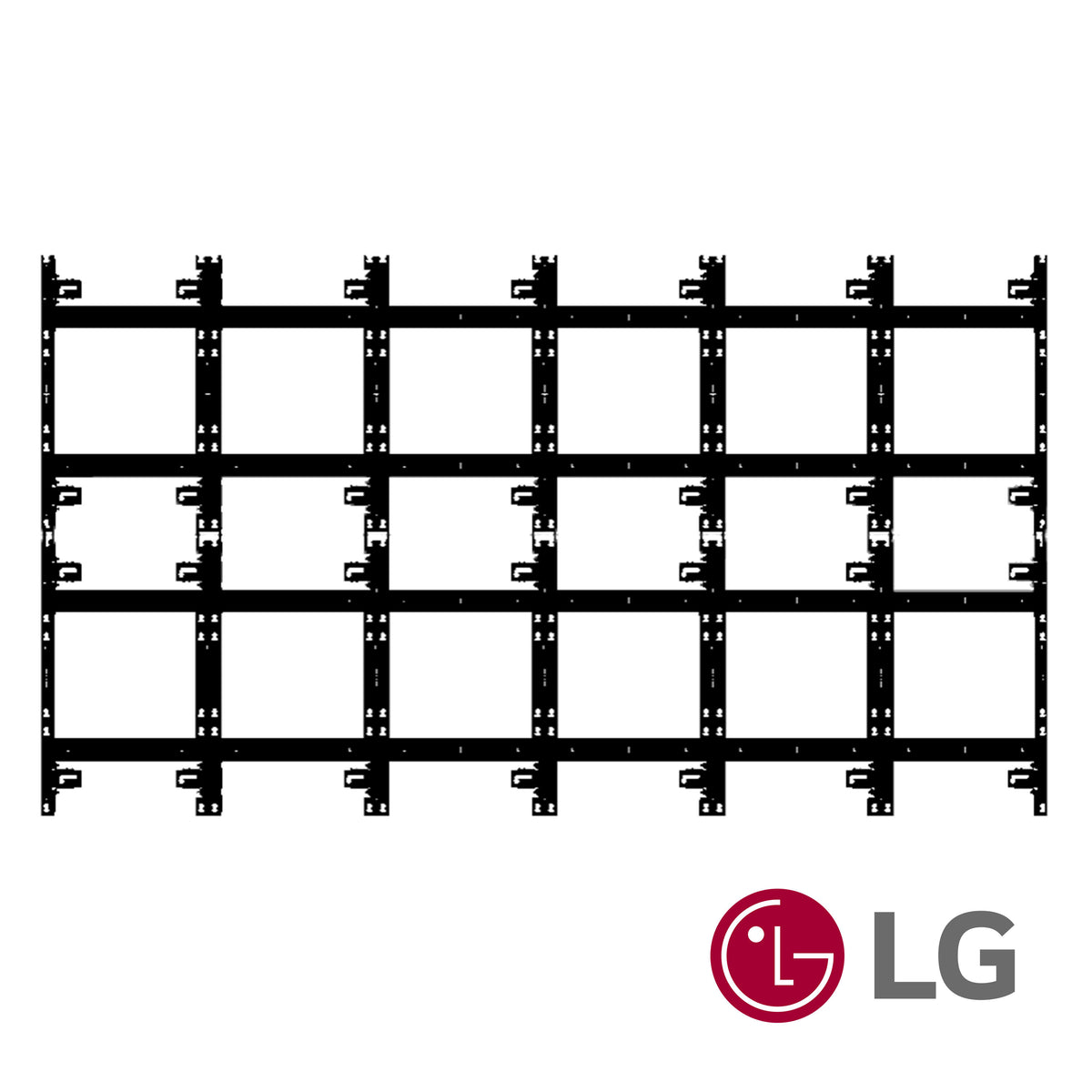 Chief TILD6X6LG4 KIT LG MAGNIT 163"