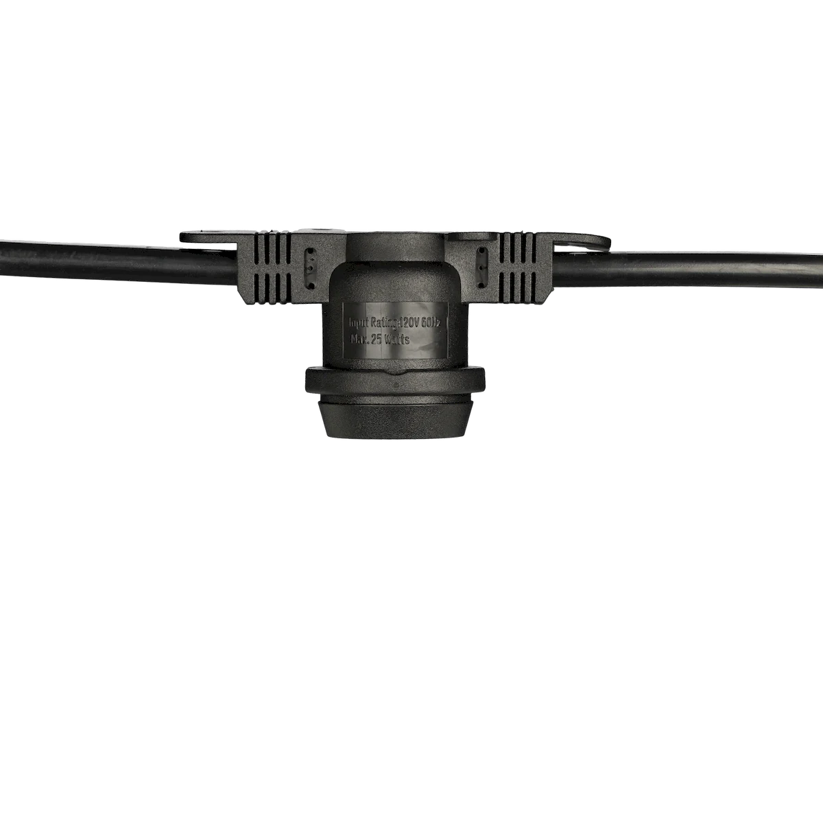 Proluxe PLX-CLS-NS-E26-330-BK UPGRADED SOCKET MOLD TO RECEIVE SHADE - 330' LIGHT STRG,MED BASE,2' SCKT SP,14AWG SJTW BLACK WIRE,NON-SUSPENDED SOCKET