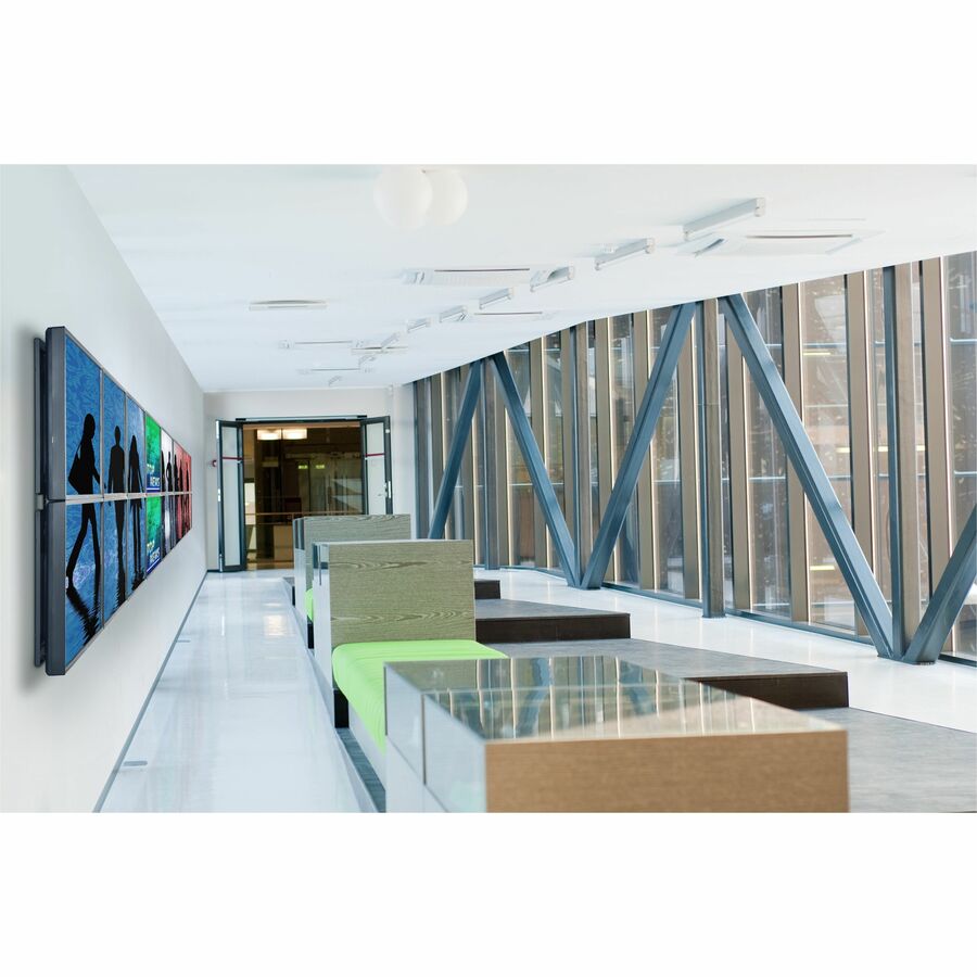 Peerless DS-VW650 SmartMount® Ultra Thin Flat Video Wall Mount for Displays 40" or larger, up to 75lb (34kg)