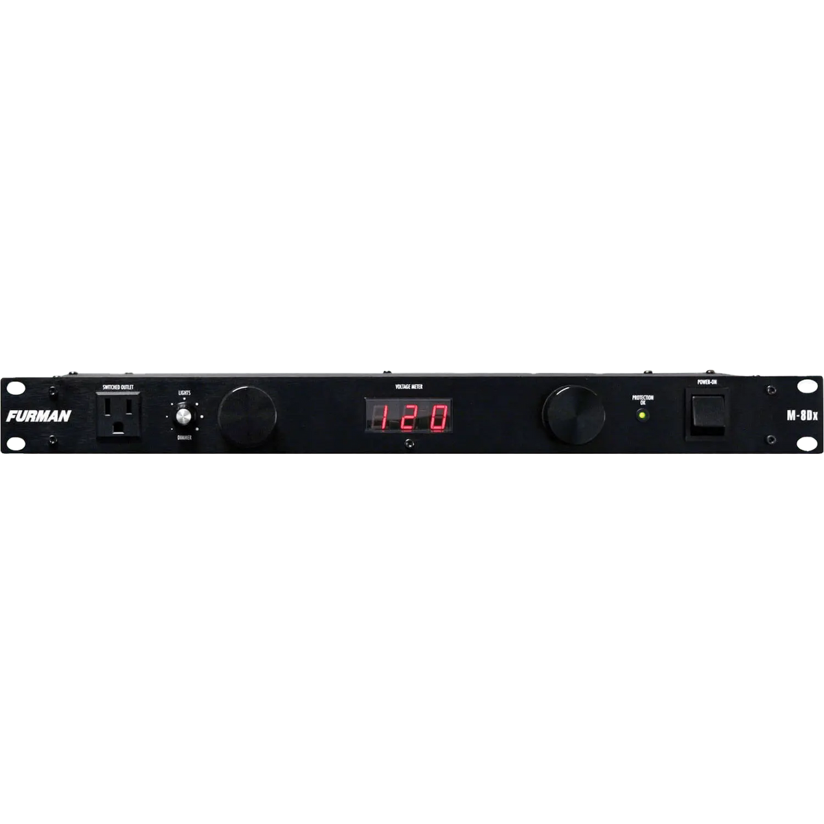 Furman Pro M-8DX 15A Standard Power Conditioner w/Lights and Digital Meter