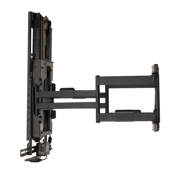 MantelMount MAX2 Pro Series Full-Range Motion TV Mount w/Motor-Assisted Vertical Travel