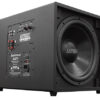 Earthquake POWERED SUB., Rounded Edges Enclosure, SLAPS PASSIVE, BLACK ASH-PER EACH