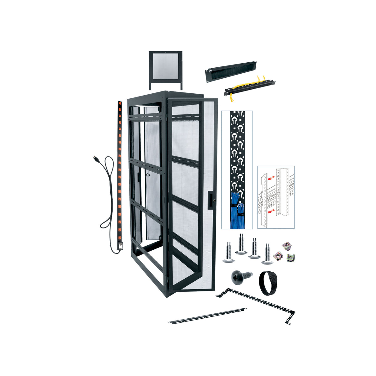 Middle Atlantic MRK-4436-NVR 44SP/36D CONFIG NVR RACK