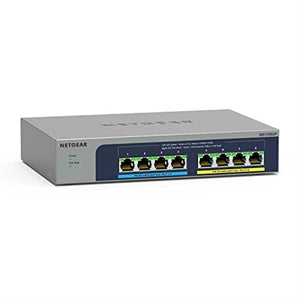 Netgear MS108UP-100NAS 8-port Ultra60 PoE++ Multi-Gigabit (2.5G) Ethernet Plus Switch