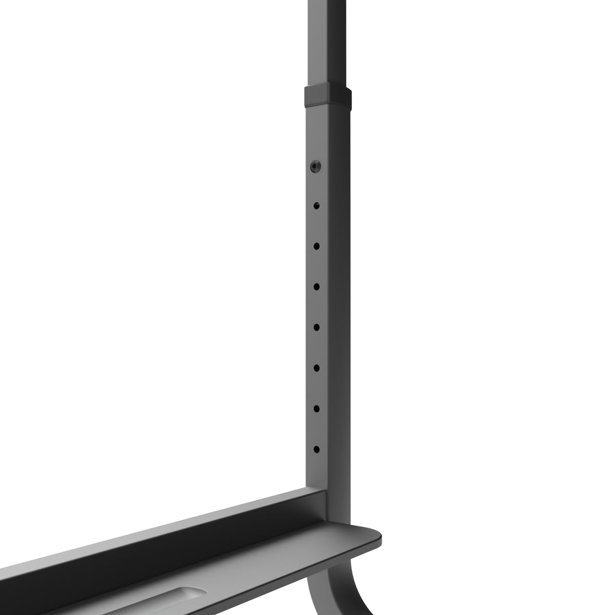 Kanto MTP90 Height Adjustable Rolling TV Stand for 55" - 90" Screens