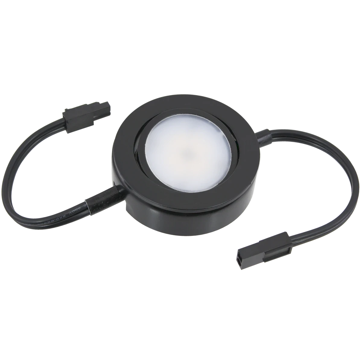 Proluxe PLX-MVP-30K-IL-BK 3000K MVP PUCK,120VAC, 4W, MATTE BK, ETL,LEAD + TAIL WIRE