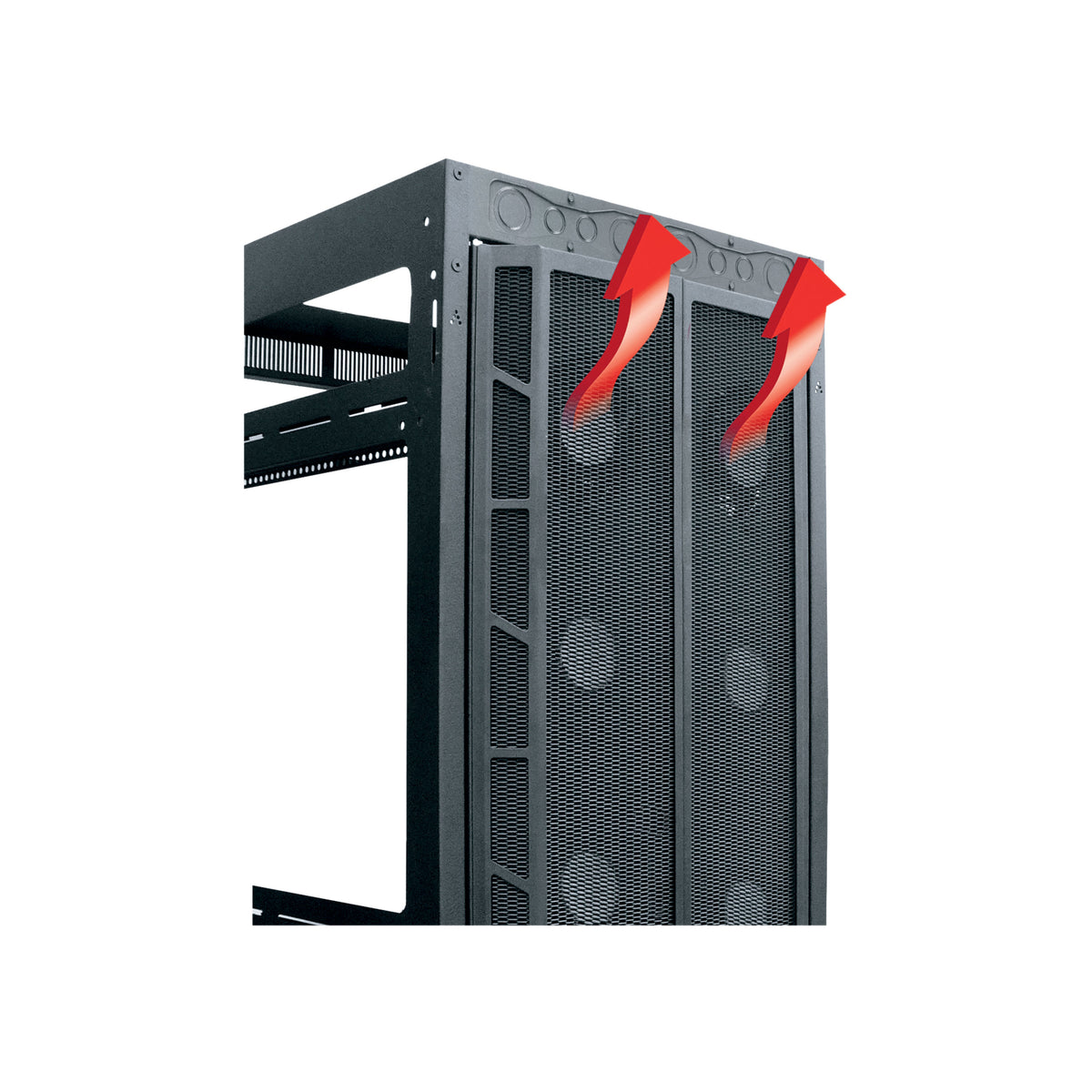 Middle Atlantic MW-CFRD-44 44SP,SPLIT FAN RD,1320CFM