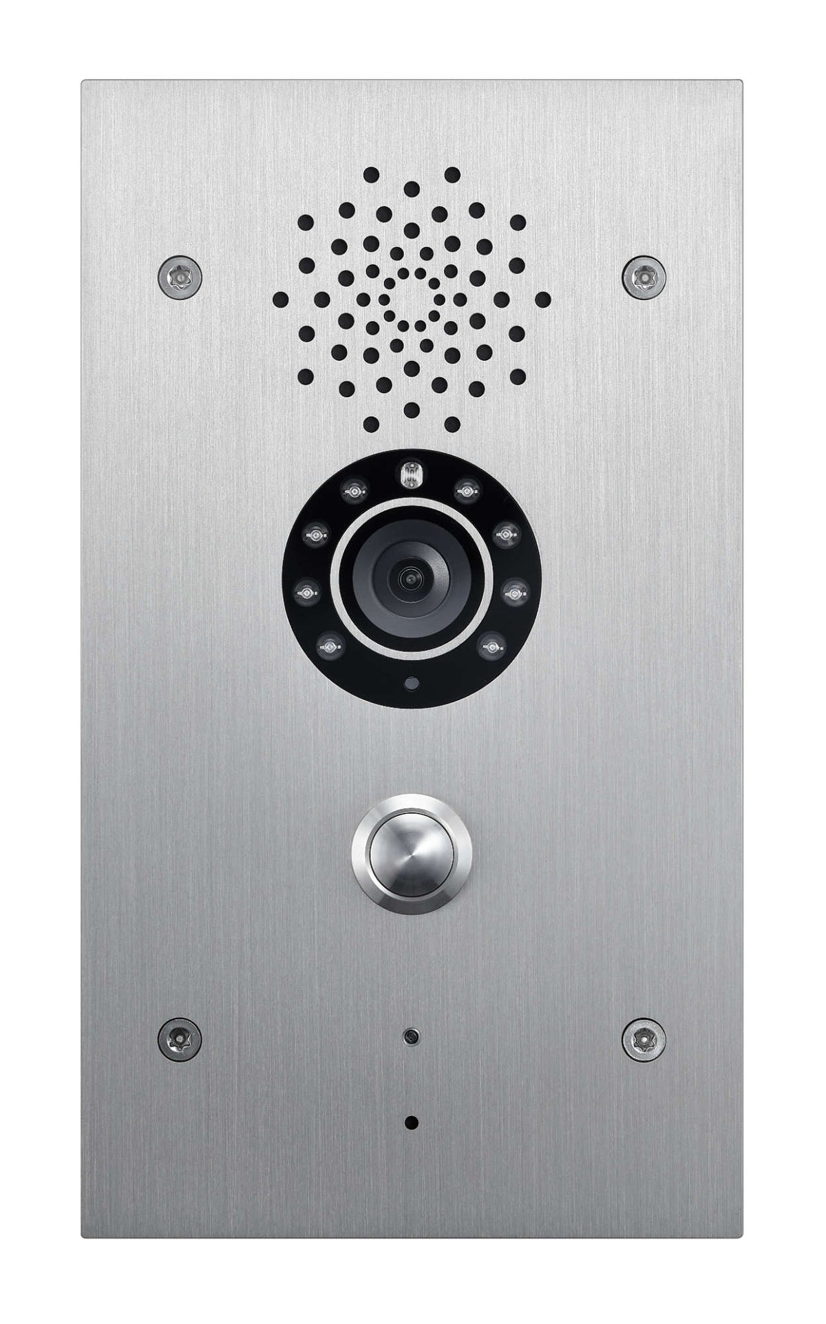 TOA N-SP80VS1 Q SIP Video Door Station, Weatherproof, POE or External Power Supply Compatible, External Power Supply Not Included