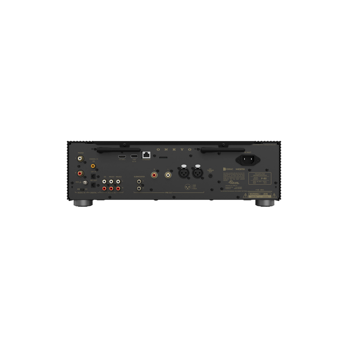 Onkyo Icon Series P-80 Network Preamplifier