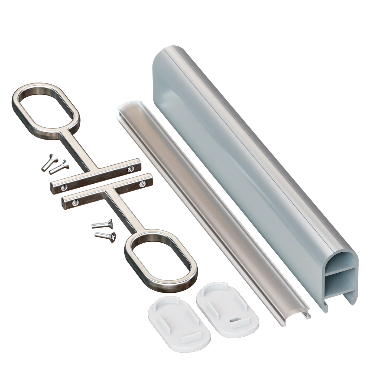 Proluxe PLX-EXTSTRUT-2M-BNDL1 STRUT BUNDLE OF (1) WILL INCLUDE: 78.74" (2M) ALUM,.COVER,.FEED, END, CLIP, HIGHER GRADE LENS WITH UV INHIBITOR