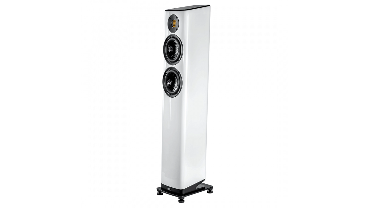Elac Vela 2.0 6" 2.5-Way Floorstanding Speaker with Jet 6 Tweeter - Gloss White, Each