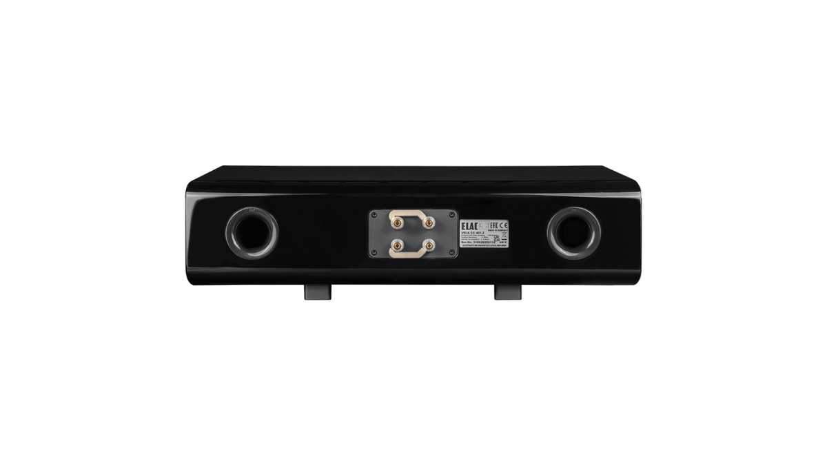 Elac Vela 2.0 6" 2.5 Way Center Speaker - Gloss Black, Each