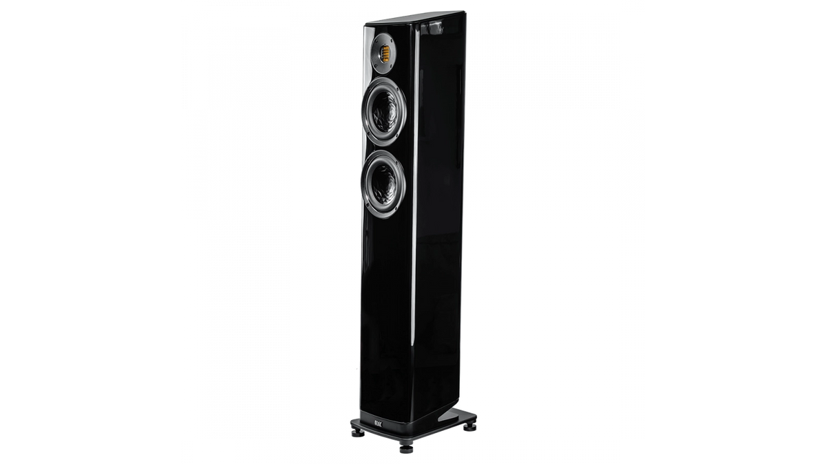 Elac Vela 2.0 6" 2.5-Way Floorstanding Speaker with Jet 6 Tweeter - Gloss Black, Each