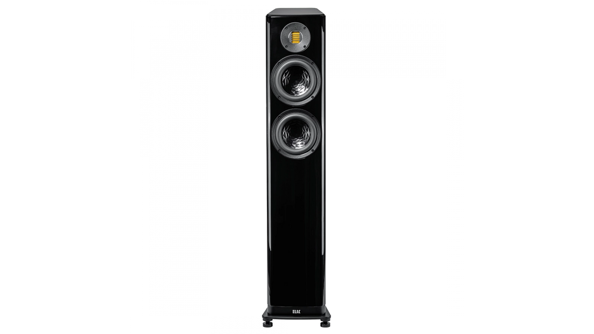 Elac Vela 2.0 6" 2.5-Way Floorstanding Speaker with Jet 6 Tweeter - Gloss Black, Each