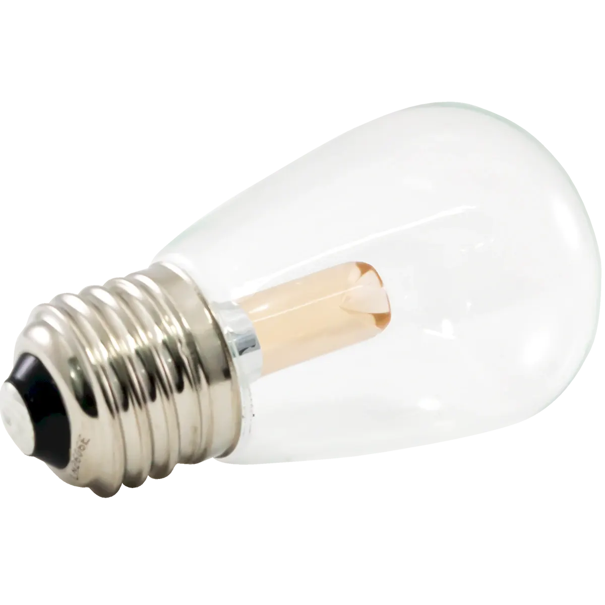 Proluxe PLX-PROBULB-27KS14-E26 BX25, PREM LED S14 LAMP, TRANSPARENT GLASS, 1.4W, 120V, E26, 2700K WW, 36LM, 80 CRI