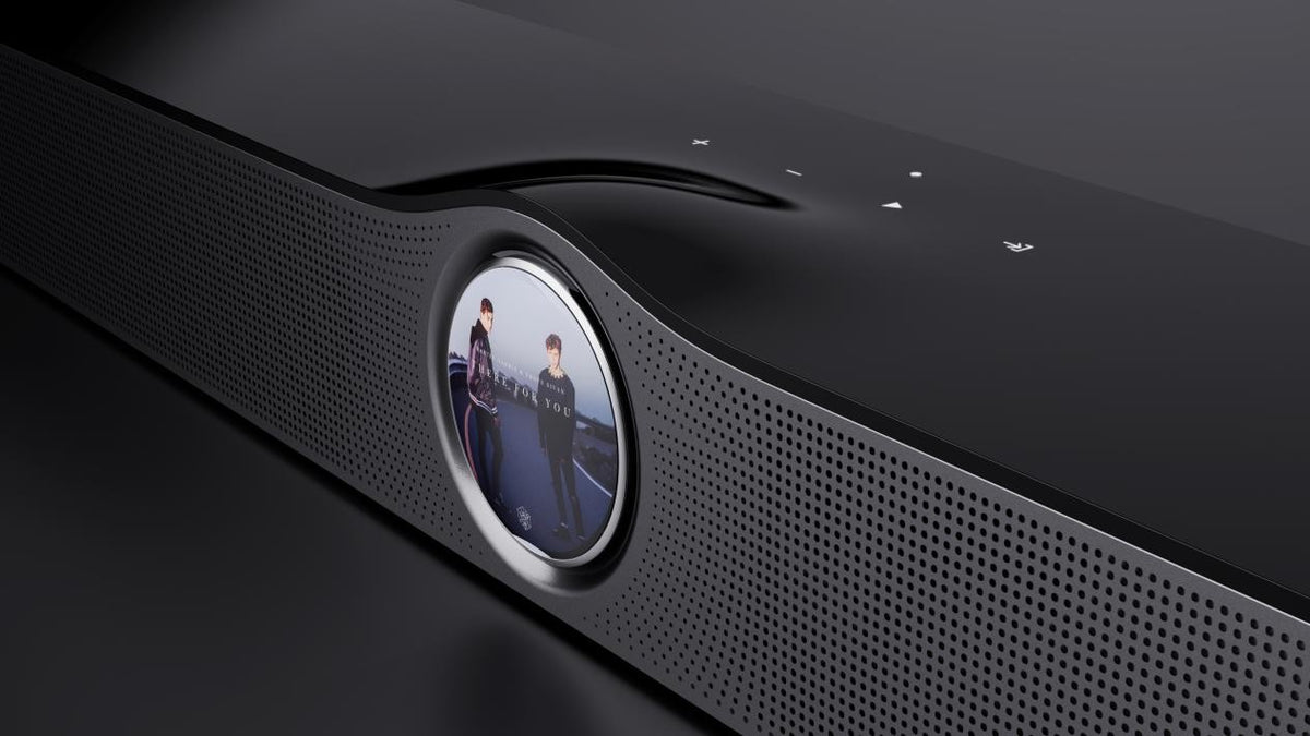 Wiim WiiM Bar-3.0.2 Dolby Atmos & DTS with HDMI eARC, Intuitive Touch Interface, RoomFit™ & Clear Voice, Fully compatible with WiiM Sound, Amp series, Pro, Mini, Ultra, Sub Pro, Remote Included