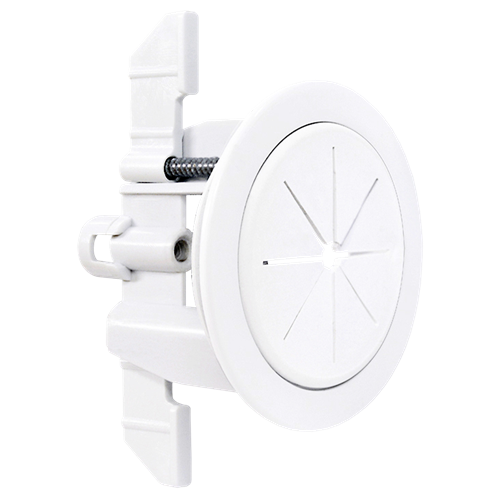 MidLite Speedport R2SP-W 2 3/8" Diameter Thru Hole, White (Individual Packaging)