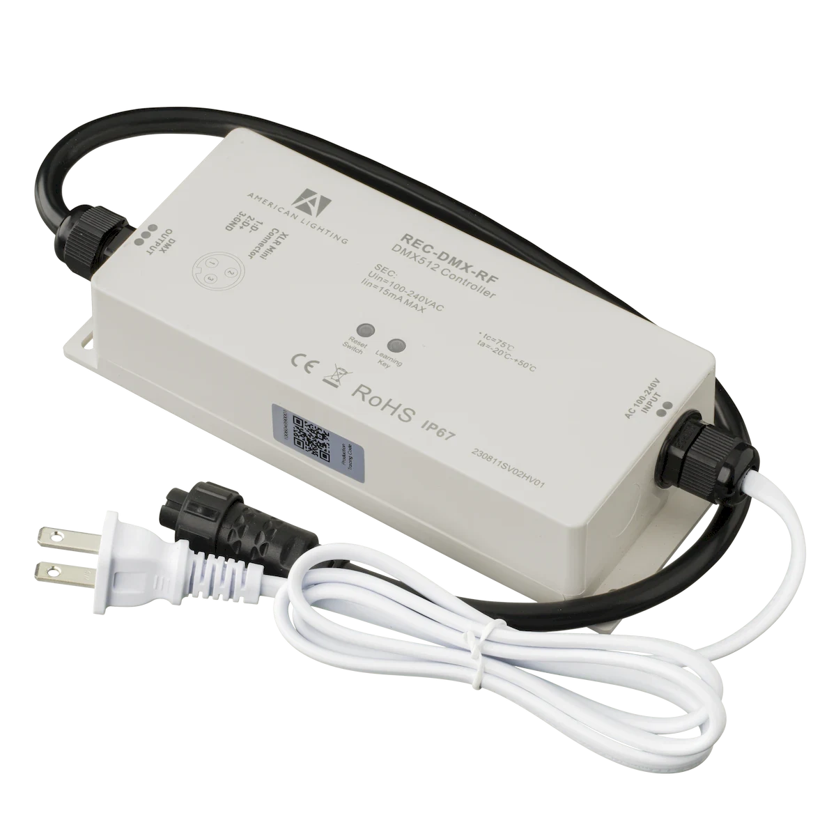 Proluxe PLX-REC-DMX-RF RF+WIFI RECEIVER FOR DMX DECODER,RF+WIFI TO DMX512 OUTPUT