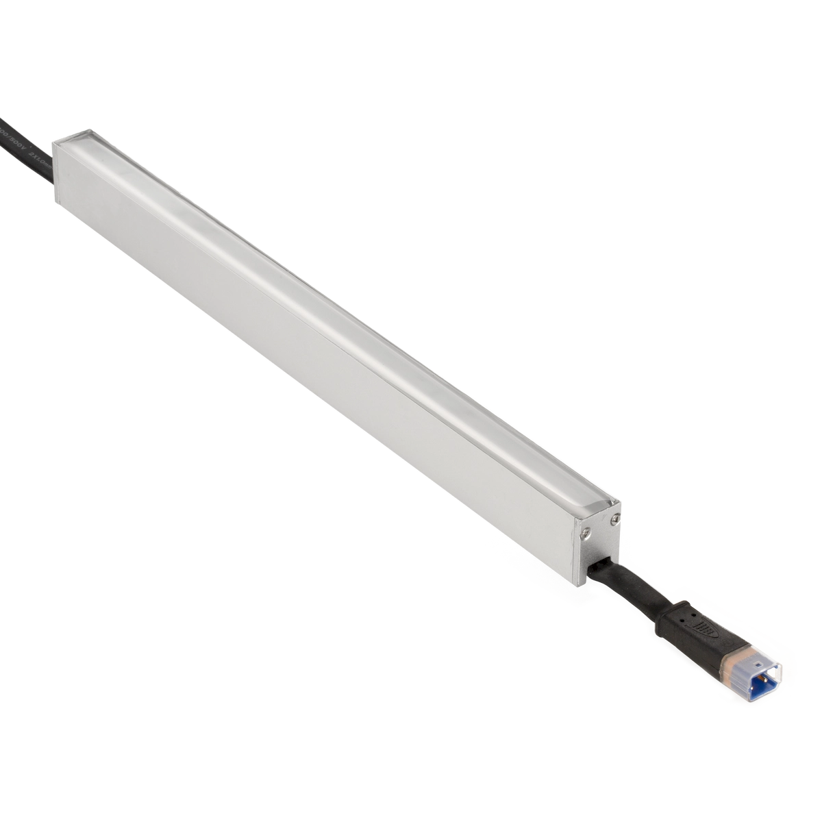 Proluxe PLX-REIN-30K-30-1 1FT 3000K LOW-VOLTAGE WALL WASHER W/2X STAINLESS MOUNTING BRACKETS & END CAP, 30 DEGREE BEAM