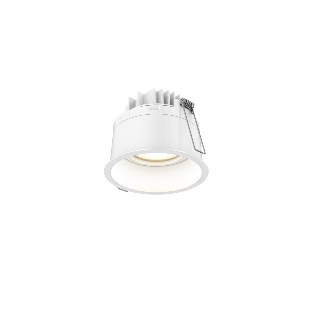 DALS RGM2-CC-WH 2 Inch Round Indoor/Outdoor Regressed Gimbal Down Light