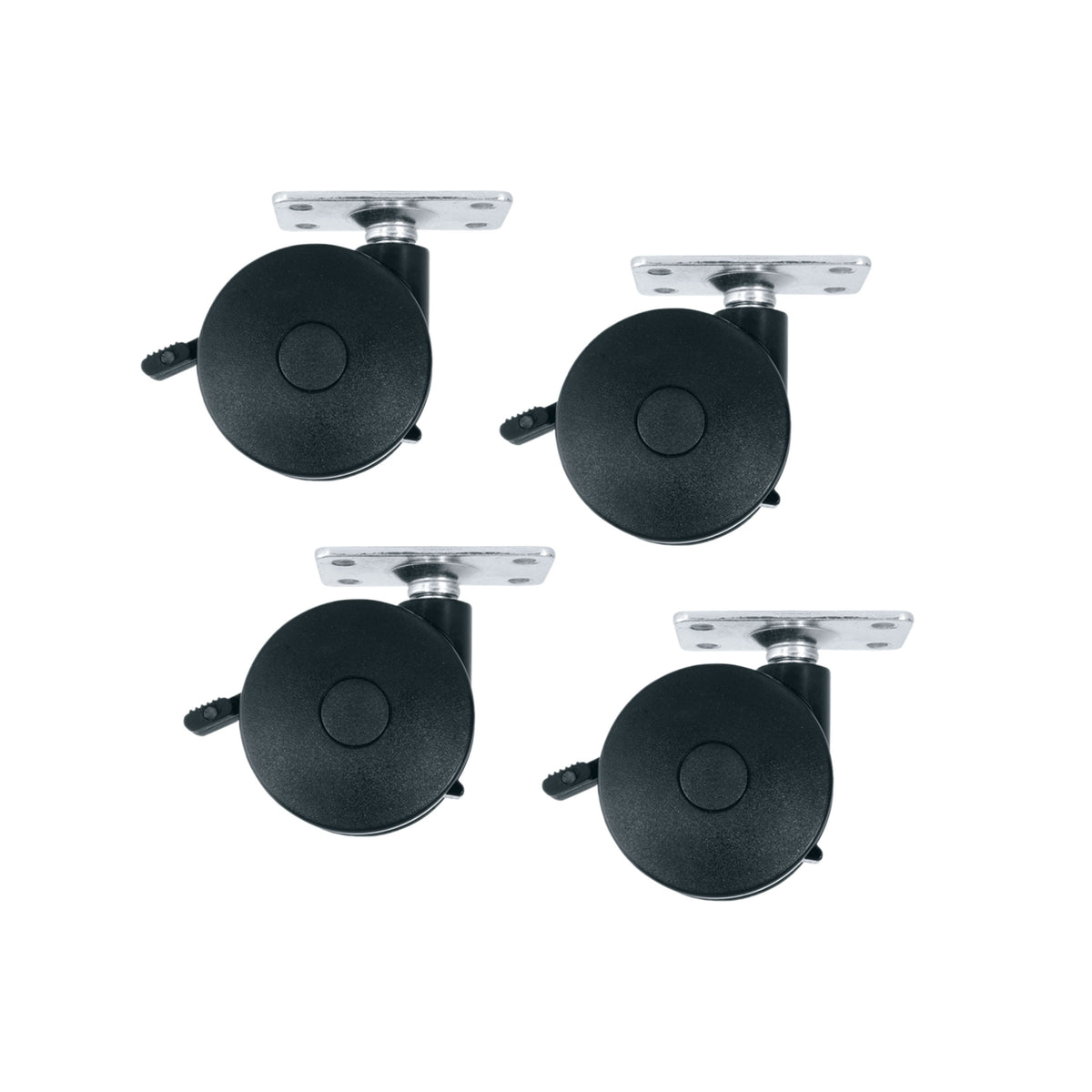 Middle Atlantic RKW-HD BRK/RK WHEEL KIT HEAVYDTY