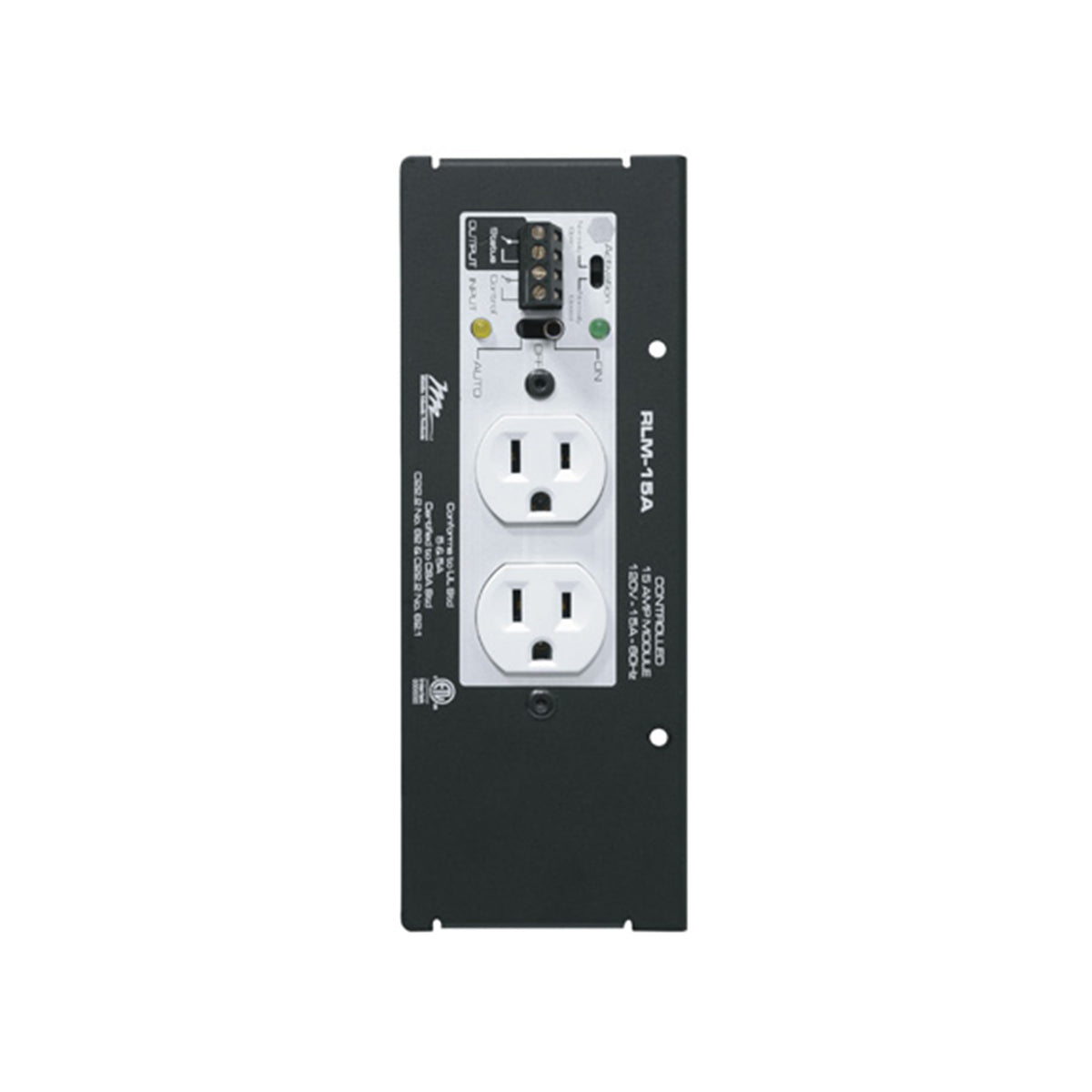 Middle Atlantic RLM-15A 8"MPR 15A CONTROL MODULE
