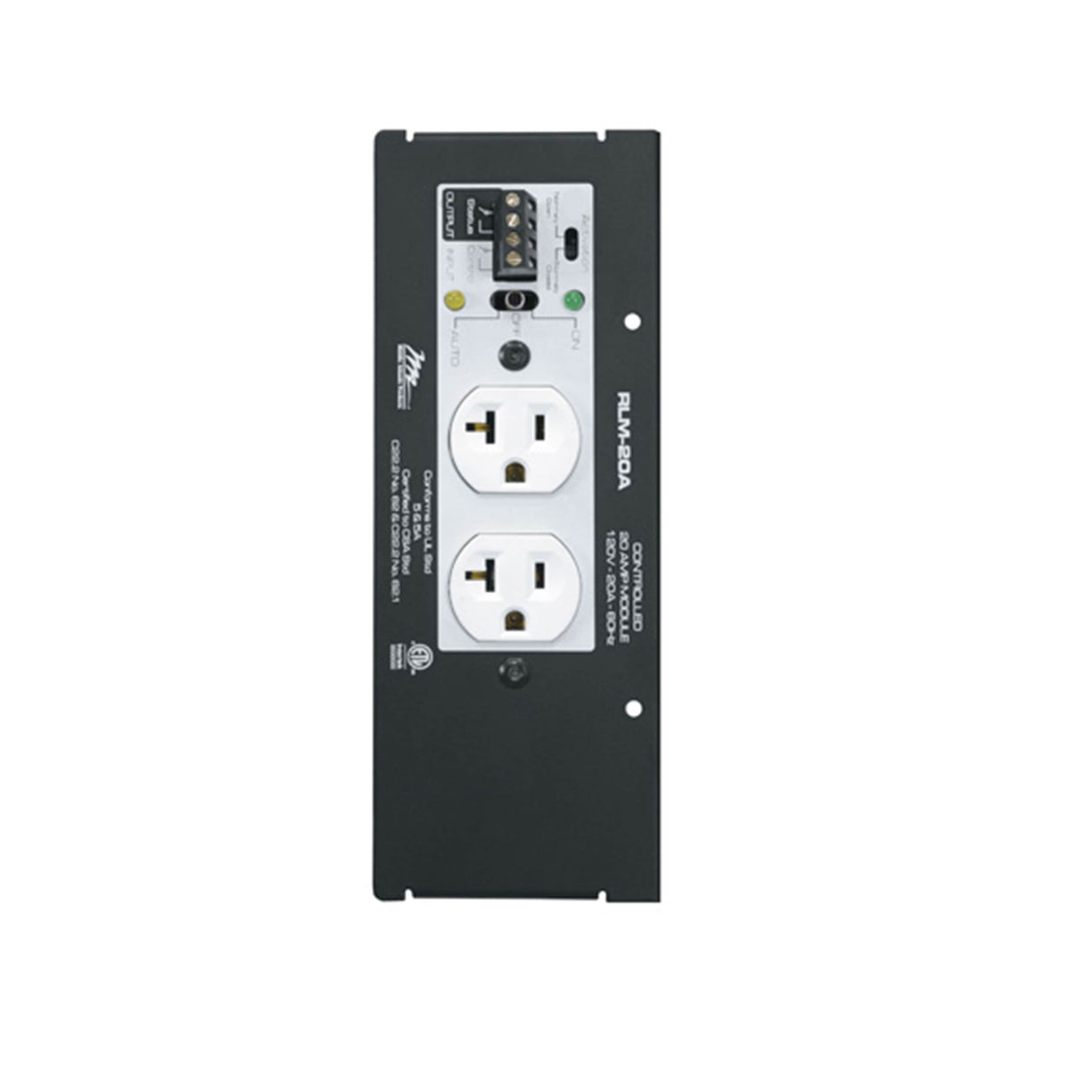 Middle Atlantic RLM-20A 8"MPR 20A CONTROL MODULE