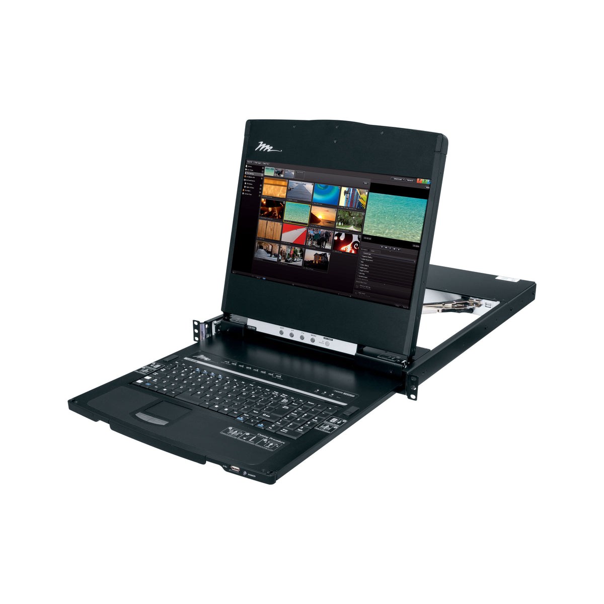 Middle Atlantic RM-KB-LCD17HD KB W/LCD DIG DSPLY