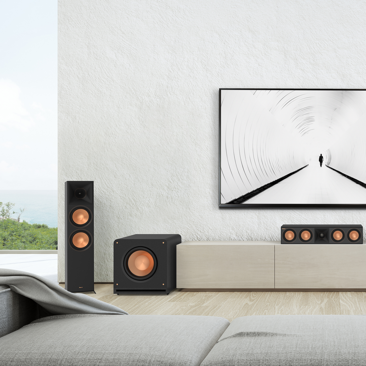 Klipsch RP-1400SW Black RP 1400SW Carousel 11