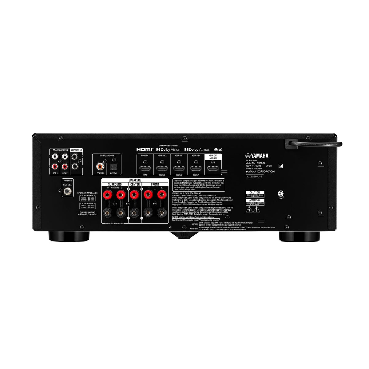 Yamaha YHT-4970UBL  5.1-Channel Home Theater System