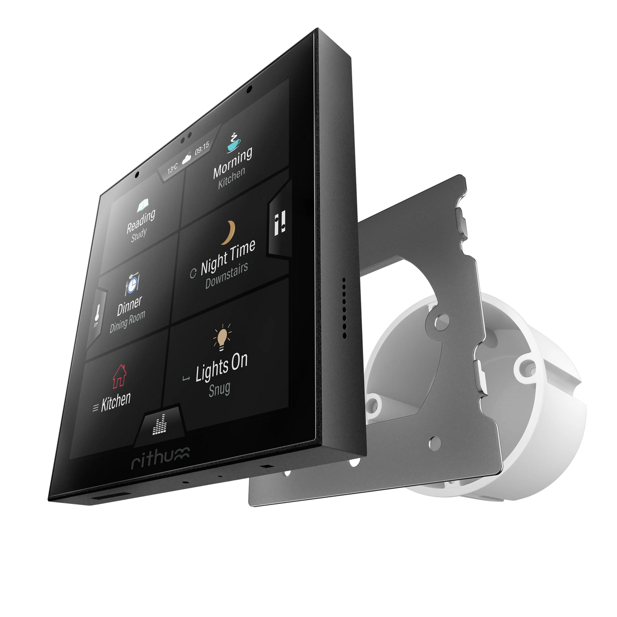 Rithum RSP-01-BL Rithum Switch Pro (adds PoE & speaker, includes Audio Intercom)