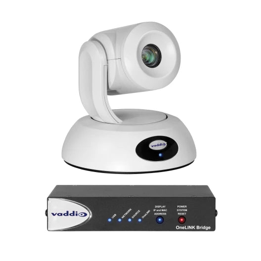 Vaddio RoboSHOT 4K 30E HDBT OneLINK Bridge PTZ Camera System