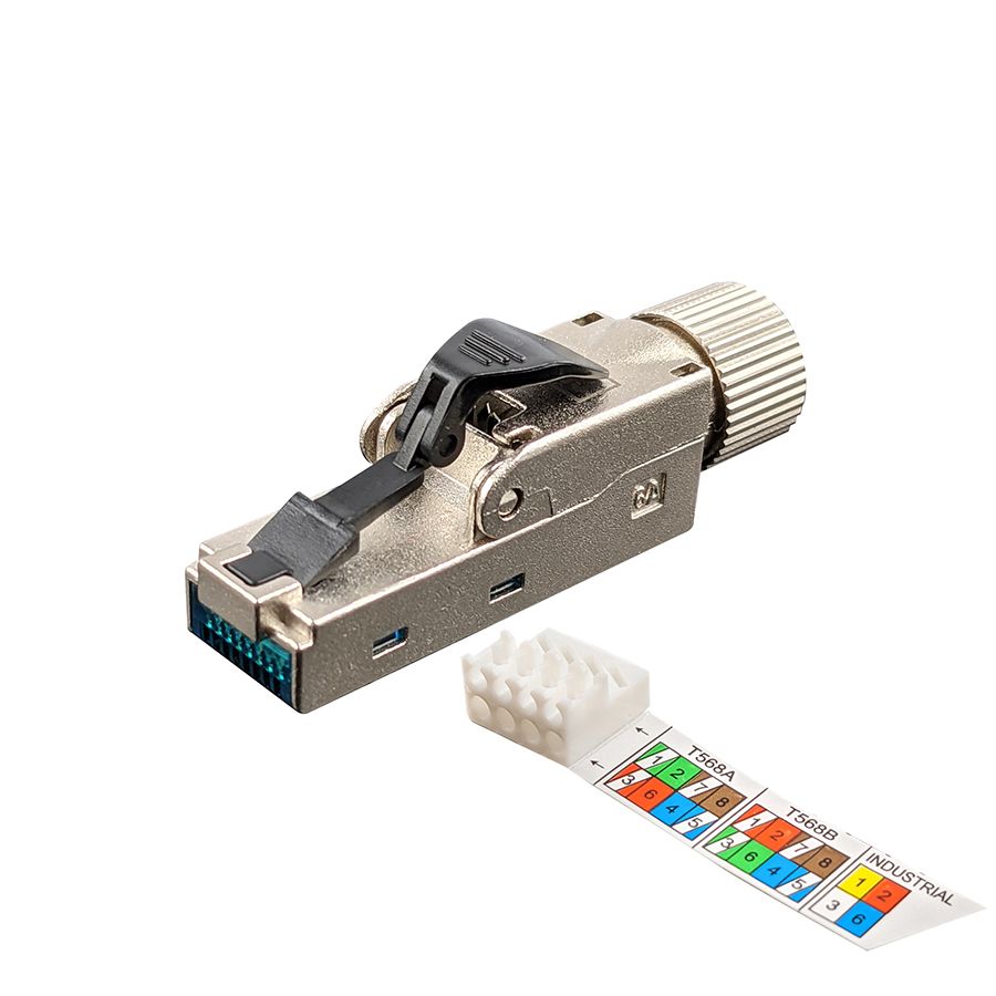 Simply45 S45-1710S 10G Rated RJ45 Field Plug – 1 EA/BAG