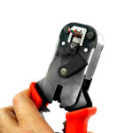 Simply45 S45-C101 PROSeries All-In-One RJ45 Crimp Tool for all S45 UTP & STP Pass-Through & Standard Connectors