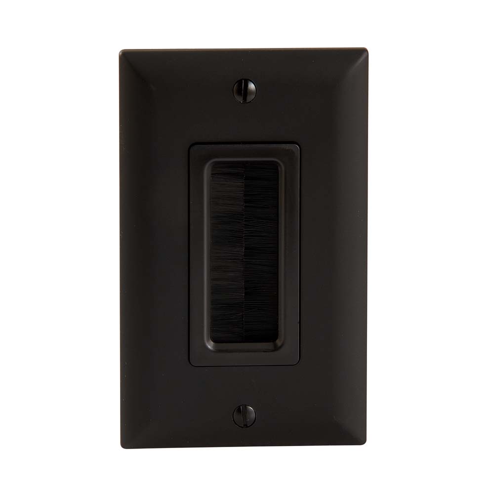 Sanus SA-IWCM1-B1 Cable Access Wall Plate Black