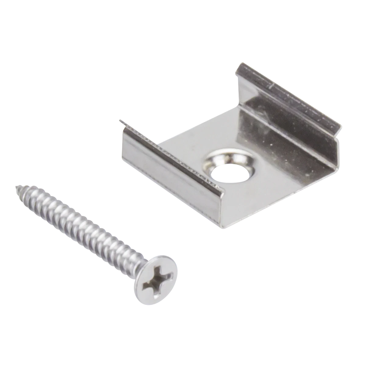 Proluxe PLX-SFLEX-SC-CLIP CUSTOM CUT, SENIK FLEX, BAG OF 10 MOUNTING BRACKETS (STATIC WHITE)