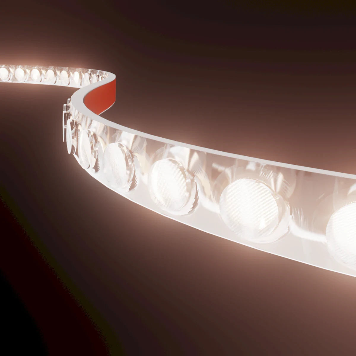 Proluxe PLX-SFLEX-40K-24V-CC-30 CUSTOM CUT, SENIK FLEX, WHITE PCB , 4000K CCT, 30 DEGREE OPTIC