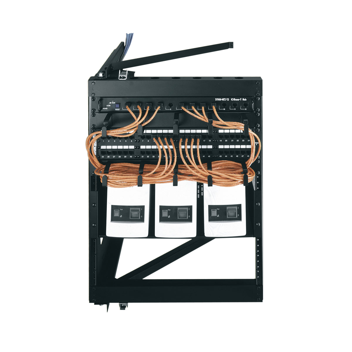Middle Atlantic SFR-12-24 12SP/24D SWING FRAME RACK