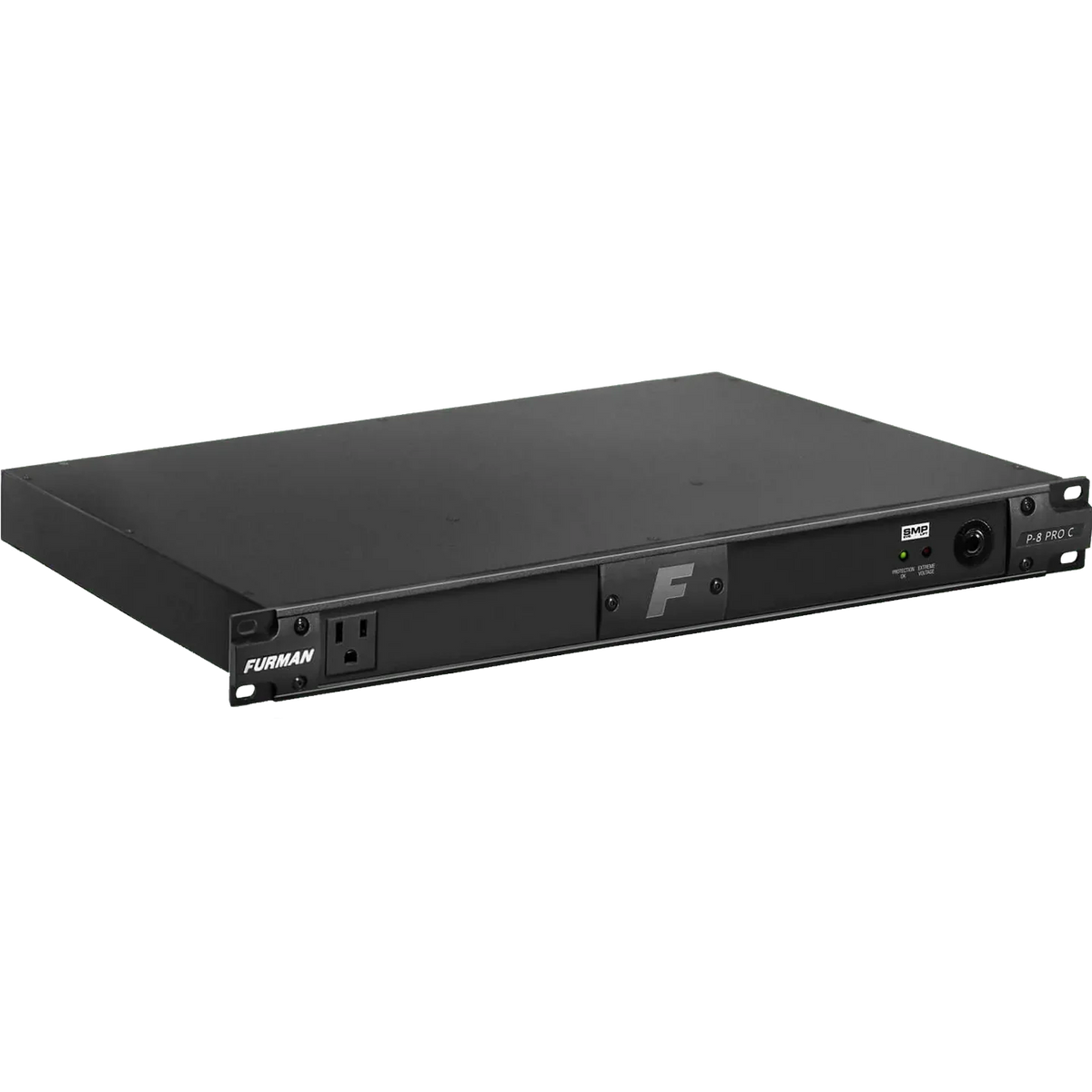 Furman Pro P-8 PRO C 20A Advanced Power Conditioner W/SMP, No Lights, 9 Outlets, 1RU, 10Ft Cord