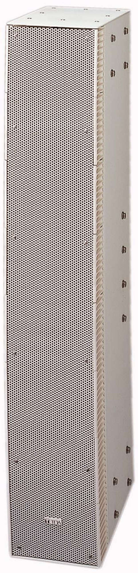 TOA SR-S4SWP Type S line array module, white, 600 W, 8 ohm, 10° vertical coverage, weather-resistant