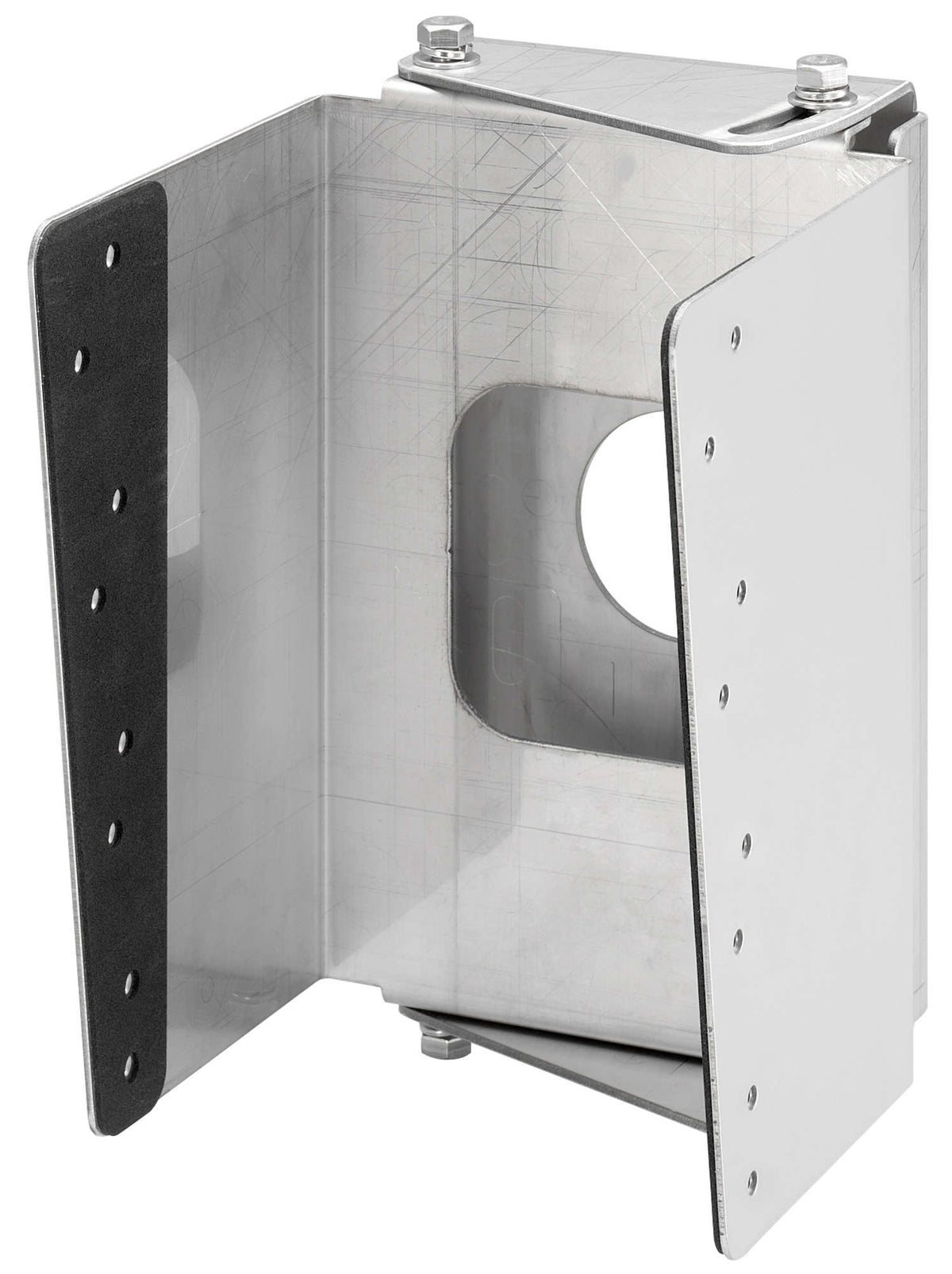 TOA SR-TB4WP wall tilt bracket, outdoor for SR-S4LWP speakers, stainless steel (sus304)