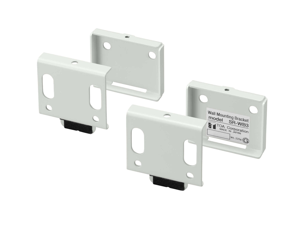TOA SR-WB3 wall mounting bracket for SR-H2L speakers, steel plate