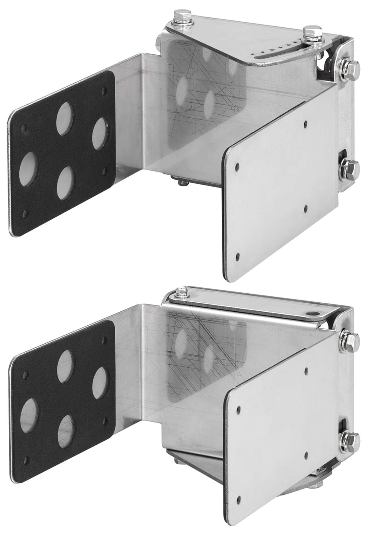 TOA SR-WB4WP wall mount bracket, outdoor for SR-S4LWP speakers, stainless steel