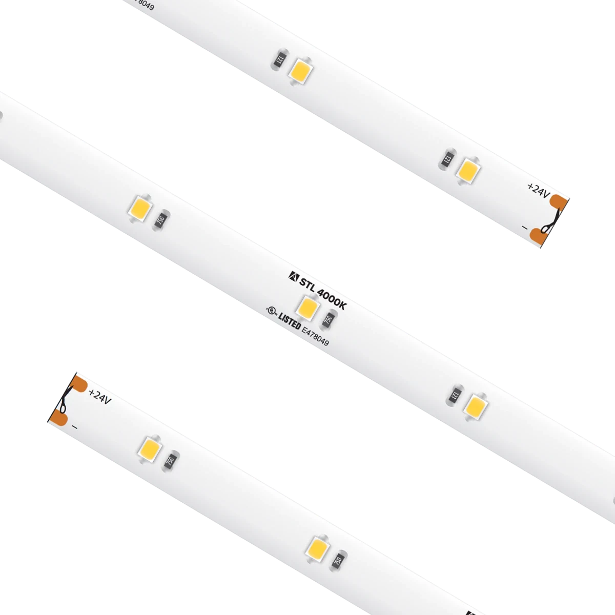 Proluxe PLX-STL54-40K-24V-100 STD GRADE TRULUX,24V,4000K, 100.06FT RL W/5 TL-CONKITS: Y0409676/TL-2PWR-HD 10MM 2PIN CONNECTOR W/6' CABLE, 2.7W/FT, 94+CRI, IP54, 6.56" CUT