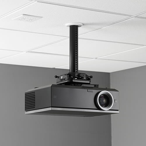 Chief SYSAUB SYSTEM, SUSP CEILING PROJ 0-12", BLACK
